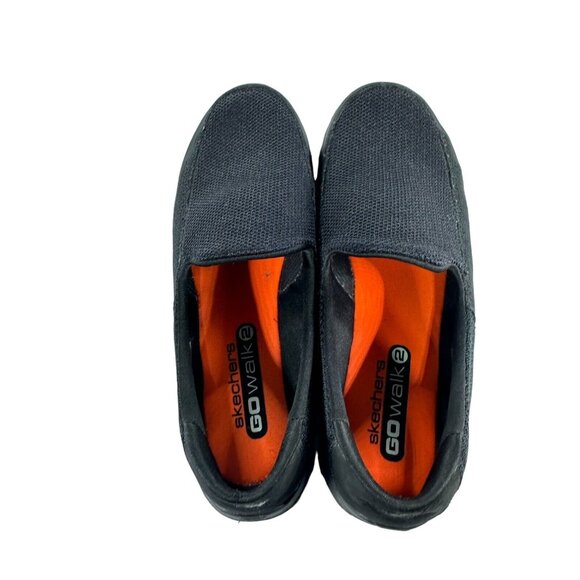 Skechers GOwalk 2 Mens Sz 11 M Slip on Black Mesh Loafers - Picture 8 of 9